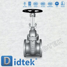 Didtek 100% Test Carbon Stahl Schieber Ventil für Öl